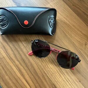 Ray Ban Special Edition Peugot Aviator Sunglasses for Women